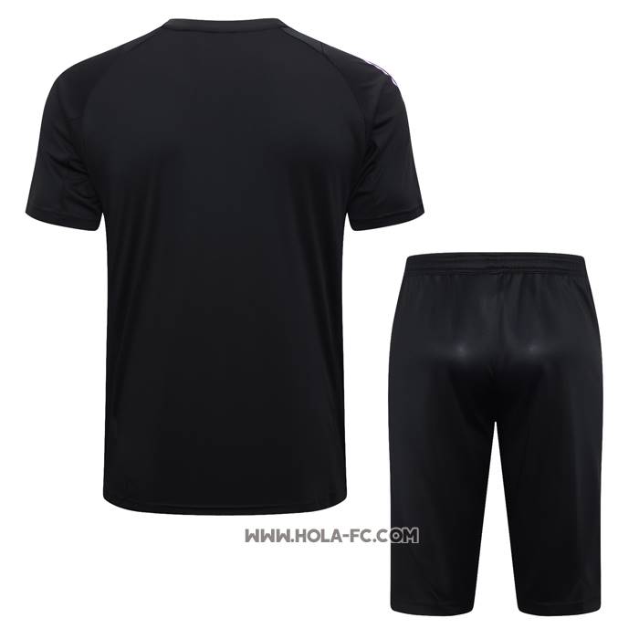 Chandal del Alemania 2024-2025 Manga Corta Negro - Pantalon Corto